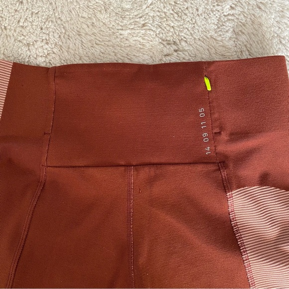 Nike Tech Pack Running Crop Tights Compression Leggings Pueblo Brown - Picture 9 of 13